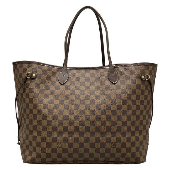 Auth LOUIS VUITTON Neverfull GM N51106 Ebene Damier - FL3068 Tote Bag - Picture 2 of 16